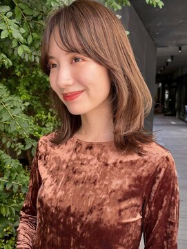 ラフ フロム ガーデン(Laf from GARDEN) セミディ/シアーカラー/韓国風/くびれ/髪質改善/ワンカール