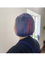 ヘアーアンドメイクアップモパ&nbsp;ユニコーンカラー
