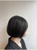 切りっぱなしボブ　パツっとボブ◎20代30代40代50代