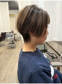 『京都 ルーナ』ハンサムショート×ハイライト 30代40代50代60代