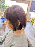 白髪率15%の方の《脱白髪染めハイライト》［つくば市みどりの］