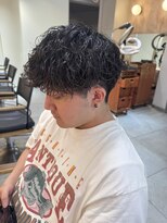 キャンバス バイ ネオリーブ 横浜西口(Canvas by neo.)&nbsp;横浜★波巻きスパイラルパーマメンズパーマ