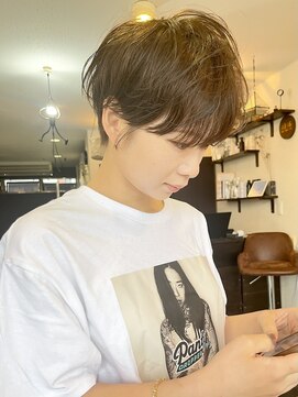 ヘアスペース クレール(hair space clair) 【clair清水恭平】30代40代襟足改善ショートカット/似合わせ