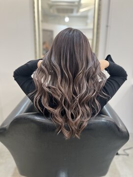 ジーレ(jiire) ラベンダーミルクティーバレイヤージュ