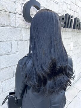 カペリベラ 寝屋川店(Capelli Bella) ブルーブラック