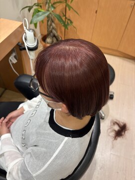 シャンプーボーイ ヒノ(SHAMPOO BOY Hino) ブリーチなしダブルカラーピンク