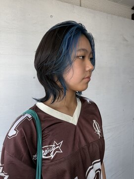リノショアーズ ショウナン 辻堂店(RinoShores SHONAN) フェイスフレーミング/レイヤー/ウルフカット/インナーカラー