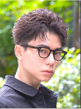 フィフス トウキョウ (fifth TOKYO) 渋谷フェザーショートメンズパーママレットヘア30代