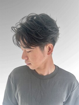 アノ 別府店(Ano.) 大分ニュアンスパーマセンターパートフェザーパーマ毛流れパーマ