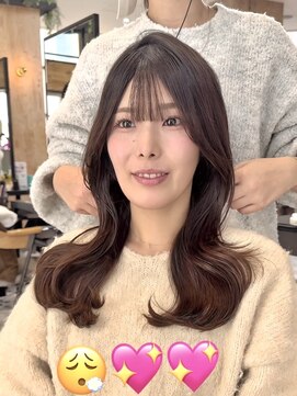 顔まわりカット