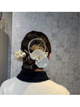 成人式アレンジ