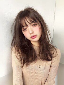 ゆるふわミディアム×ショコラブラウン