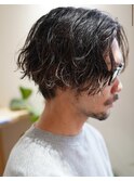 大人男子の波巻きスパイラル