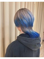 ケイズプラス(K's PLUS)&nbsp;ハンサムウルフ/シルバー×ブルー