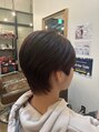 ヘアアンドアイラッシュ ココアンジェ くりえいと宗像店(Coco Ange) 年代問わず楽しめるナチュラルショート