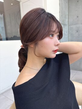 ロンドメリア 天神大名店(Lond Melia) 着物ヘア/大人ガーリー/ダークアッシュ/似合わせカット