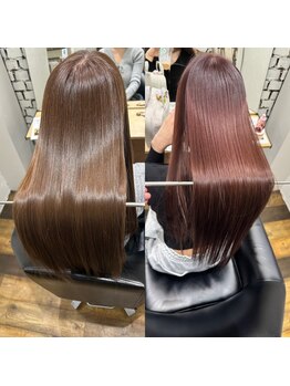 ジェニックバイノギオ(GENIC by Nogio)の写真/【大通駅徒歩3分】“ブリーチ毛でもできる縮毛矯正”があるサロン★<オイルストレート>で髪質改善が叶う！
