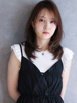 ルー(Luu) 大人ガーリー/似合わせカット/イメチェン/前髪/水素カラー