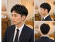 ヘアーサロン ニコ(HAIR SALON nico)の写真/【再現性高くON・OFFキマる】落ち着いた空間で男性でも来店しやすい♪好感度×清潔感のメンズスタイル◎
