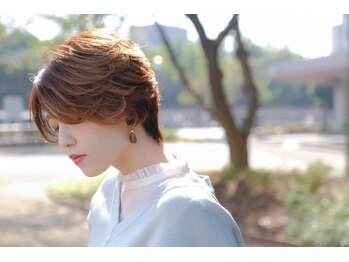 マノハ(manoha)の写真/360どこから見ても素敵なスタイルに☆お悩みカバーのショートヘアに!!
