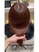 全席個室美容室 Zina 所沢【ジーナ】【8月29日オープン（予定）】&nbsp;艶髪オレンジベージュ　髪質改善【Zina 坂本】