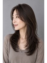 セレスト 下北沢店(CELESTE)&nbsp;美髪イノアカラー/白髪ぼかし/うる艶縮毛矯正/40代/50代/下北沢