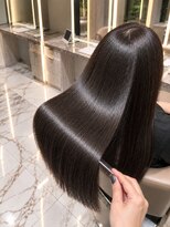 アース 渋谷店(HAIR&MAKE EARTH)&nbsp;髪質改善×縮毛矯正｜毛先まで美しい艶ロング