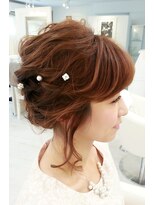 ヘアアンドメイクジップ恵比寿 (Hair＆Make ZIP)&nbsp;ふんわりルーズアップ　ヘアセット