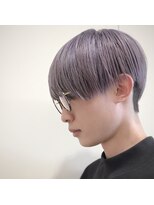 モリオフロムロンドン 大宮店(morio from London)&nbsp;トランクスヘア×ペールバイオレットカラー