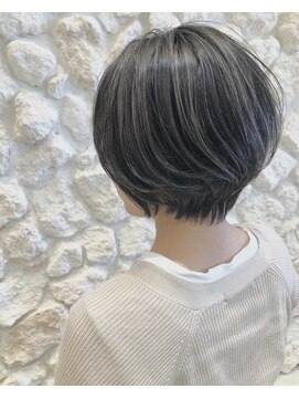 モアナ バイ ヘッドライト 沖縄豊見城店(Moana by HEADLIGHT) Moana豊見城#小顔#ショート#アッシュ#大人かわいい