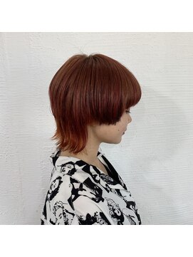 クラン ヘアーアンドスタジオ(CLAN hair & studio) マッシュルームヘア　インナカラー