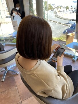 ティーケーパルジュ TK palju 国分店 ボブスタイル