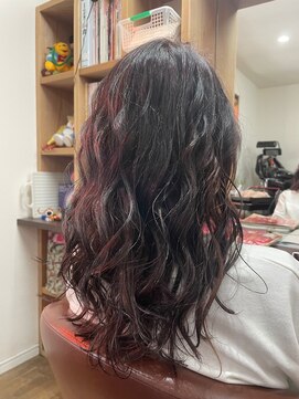 クネア(kunea) バリアージュオンパープルグレージュ/暗髪/透明感