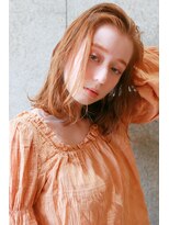 ラフィスヘアー ファン 池袋店(La fith hair fun)&nbsp;【La fith】 かきあげ前髪×ミディアム