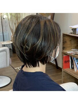 ステム トウキョウ(stem TOKYO) エアタッチメッシュ＋ハンサムボブ