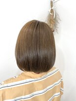 クリアリティ ヘアーサロン 京都駅前本店(clarity hair salon)&nbsp;オリーブベージュ×ボブ　@1101_hairstyle●067●