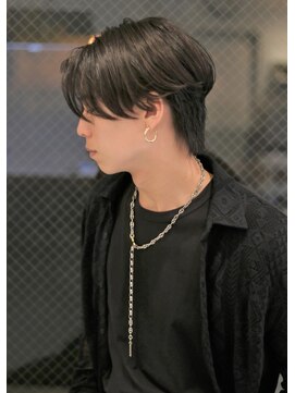 ノイセル(Noisyle) キレイめ韓国マッシュセンターパートウルフ