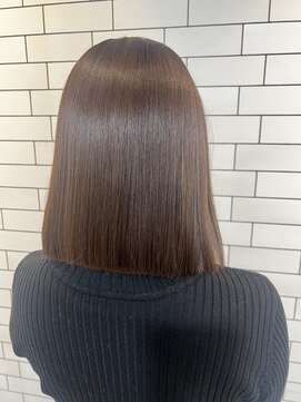 アシュレイ(ASHLEY) 大人可愛い切りっぱなしボブ ハリウッドトリートメント