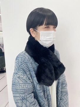 ギグスダブル 栄店(gigs double) 艶髪◇ワイドバングショート