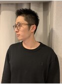 メンズナチュラルフェードクロップ