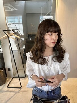 十角髪 オリーブベージュ