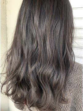 フラバー(flover) 【Miyuki】ゆるふわウェーブ×暗髪ダークチョコレートブラウン