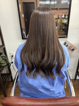 ヘアーサロン カラー 色彩店(COLOR) ブラウンベージュ【秋色カラー】