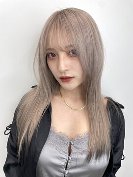 エゴル ナゴヤサカエ(ENGOL NAGOYA SAKAE) パールピンクベージュ/ハイトーンカラー