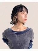 新宿/新宿駅/レイヤーカット/ダブルカラー/顔周り/ボブ/学割U24