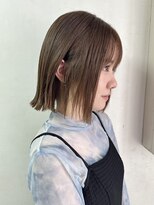 ヒビヲ(HIBIO)&nbsp;ショートボブ切りっぱなしボブショートカットショートヘア横浜