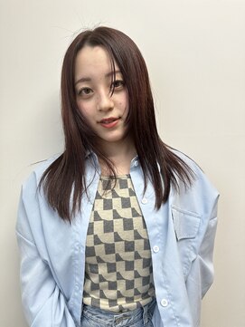 グローバルヘアー バランス(global hair BALANCE) 10代20代/レイヤースタイル/ピンクカラー