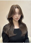似合わせ韓国ヘア/くびれヘア/レイヤーカット