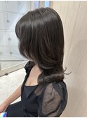 艶髪韓国風ヘア
