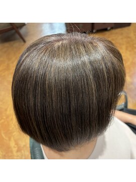 チップタップ 町田店(tip top) 【さすだ】透明感 × 白髪ぼかしハイライト ◎